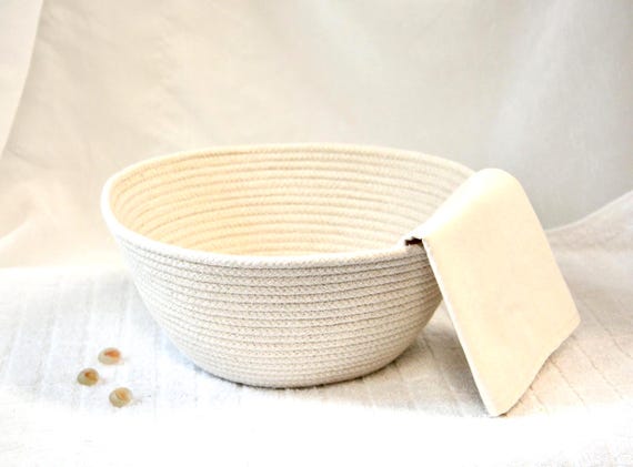 Sourdough Bread Proofing Basket and Liner, 9"  Banneton Proving Bowl, Miche Dough Rising Bowl