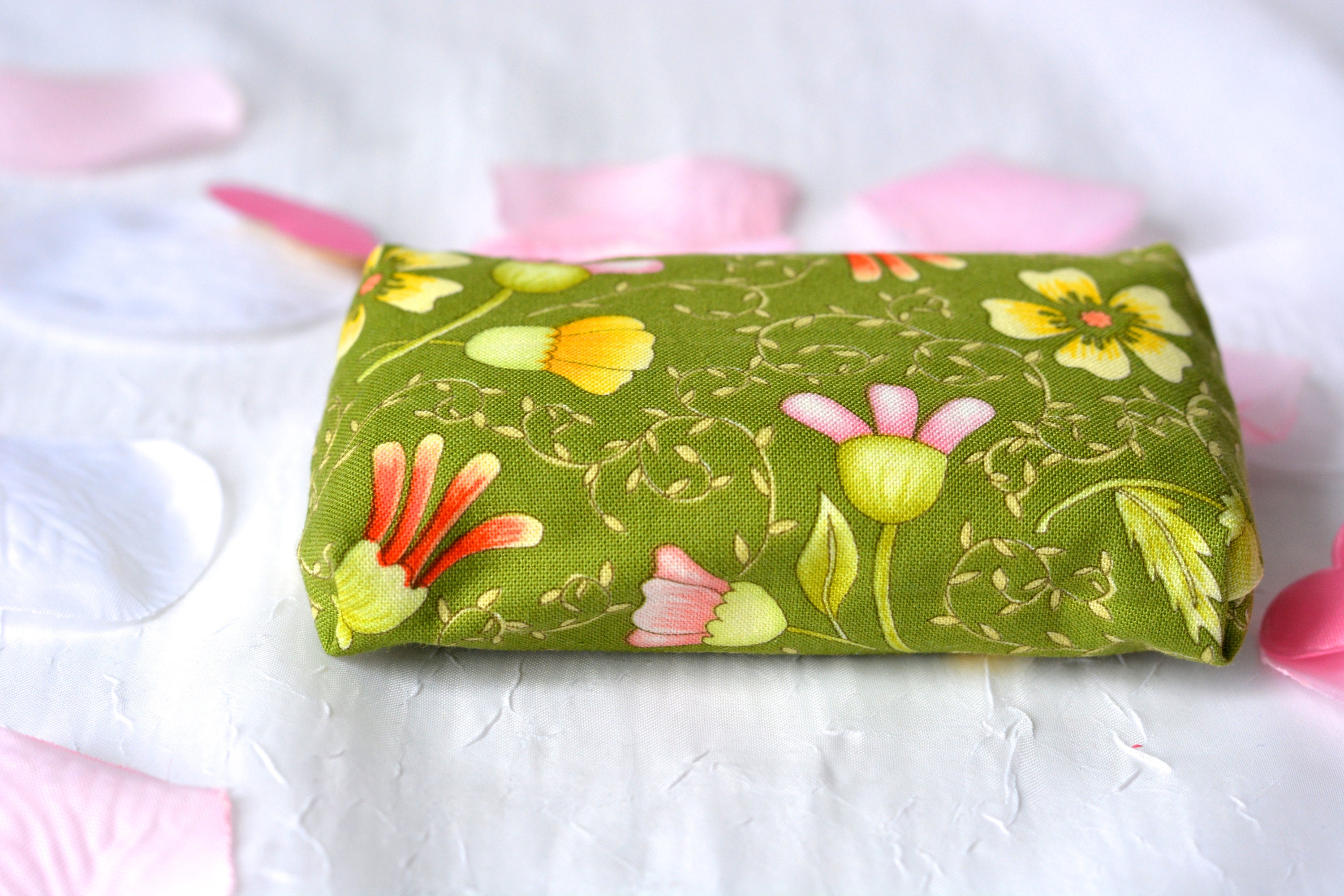 Kleenex Pocket Tissue Holder, Handmade Travel Tissue Case, Lovely Party