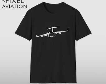 Boeing C-17 Globemaster Military Plane T-Shirt