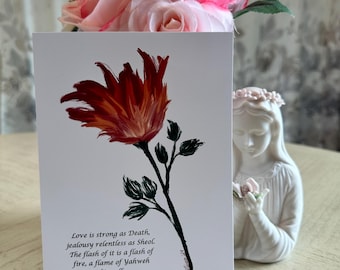 Impressão artística de Deus é amor: Escritura cristã, Cântico dos Cânticos