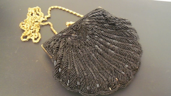 Beaded La Regale Evening Handbag, Handmade Handba… - image 1