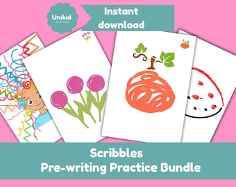 Prewriting Skills Activity | Preschool Drawing Game | preschool printables| Printable Fine Motor PDF