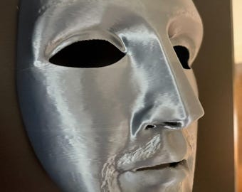 King Baldwin IV Mask w/ Facial Hair High Accuracy Mask