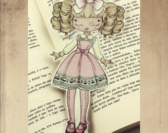 Lolita Loves Cupcakes bookmark - made to order