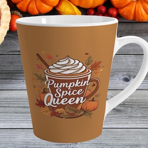 Pumpkin Spice Latte Mug, Fall Coffee Cup, Cozy Autumn Drinkware, PSL Gift