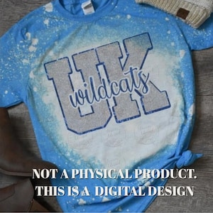 Kentucky UK Wildcats Glitter Sublimation DTF Digital Design