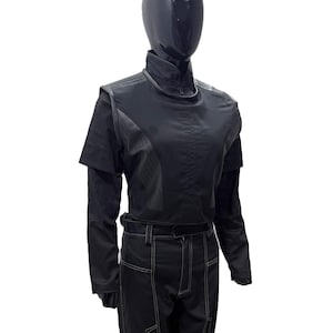 Star Wars Bo-Katan Costume | Mandalorian Black Flight Suit Undersuit for Women | Custom Cosplay Outfit