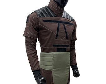 Din Djarin Mandalorian Flight Suit | Custom 4PC Star Wars Cosplay Costume Set | Bounty Hunter Outfit Gift