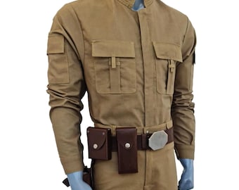 Rebel Pilot Flight Suit | Custom Star Wars Inspired Costume | Cassian Andor, Han Solo & Luke Skywalker Bespin Cosplay Outfit