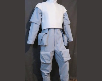Boba Fett ESB Flight Suit | Empire Strikes Back Star Wars Cosplay | Mandalorian Jumpsuit | Bounty Hunter Soft Parts