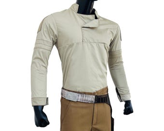Star Wars Han Solo Costume | A New Hope Smuggler Cosplay Outfit | Custom Pants, Shirt & Belt Holster | Comic Con and Halloween