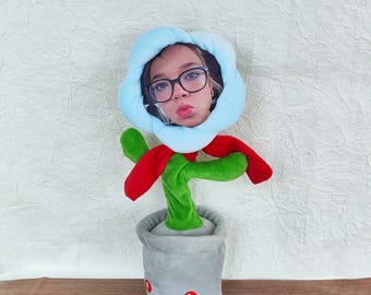 Nouvelle Musique Danse Fleur Jouet Coloré Drôle Chant Fleur Chanter Danse Jouet avec Lunettes de Soleil pour la Décoration de la Maison Utilisable