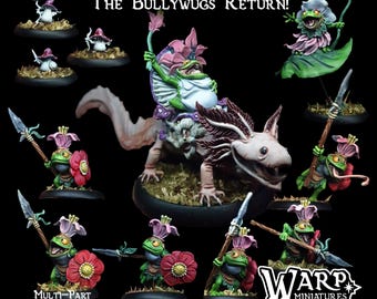 The Bullywugs Return, by Warp Miniatures