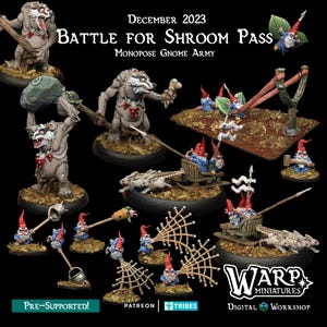 Warp Miniatures: Gnome Army Reinforcements