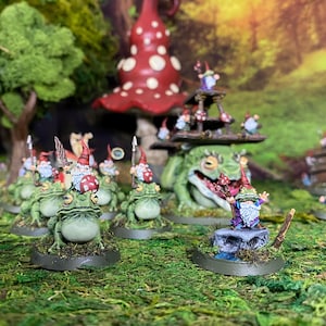 Warp Miniatures: Gnome Army Monsters