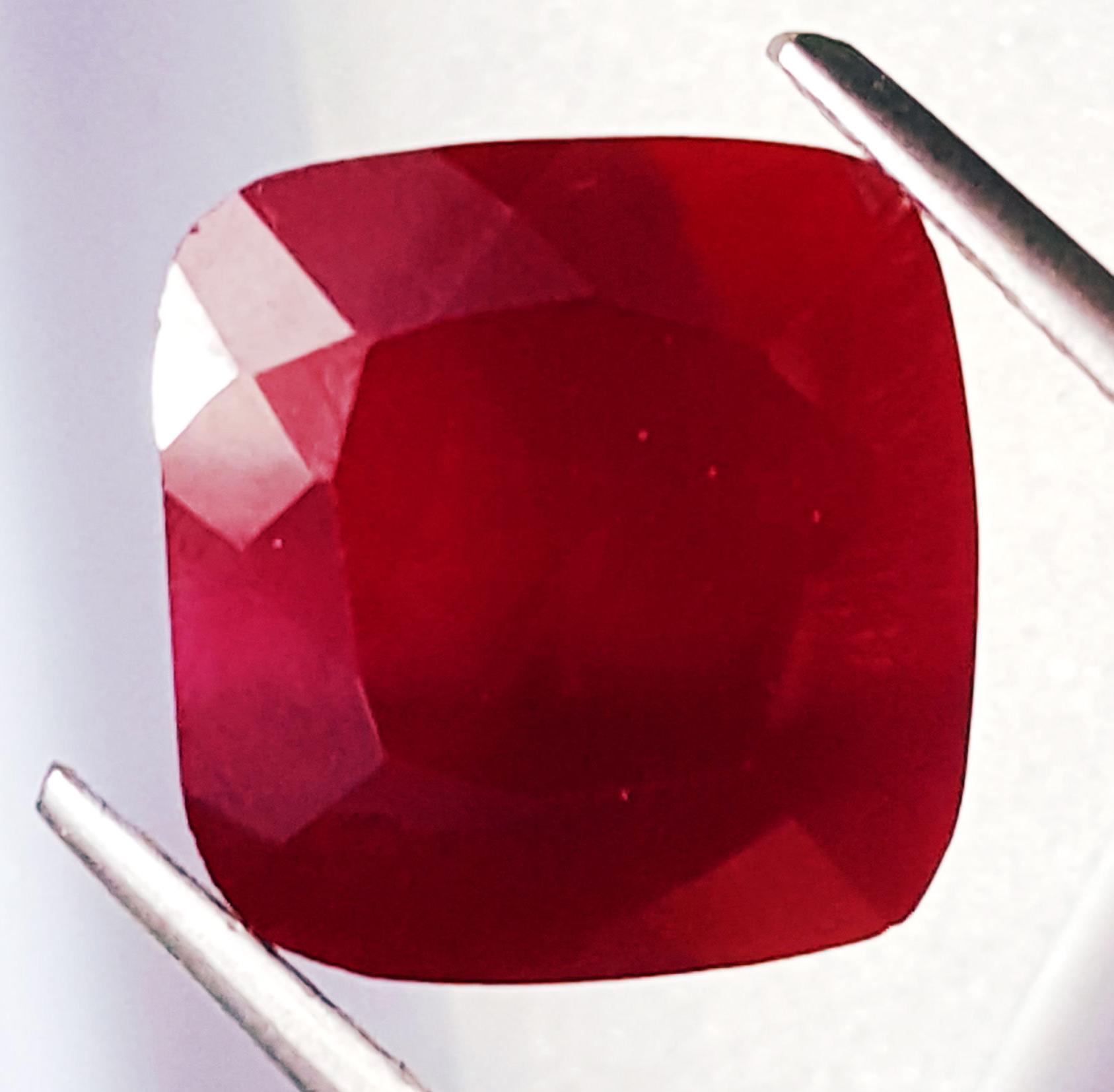 50 Stück Natürliche Mogok Rubine, Kissen-Schliff 6,00 Mm – Wärmebehandelt, AGL-zertifiziert, Ca. 63 Karat 50 Stück Natürliche Mogok Rubine, Kissen-Schliff 6,00 Mm – Wärmebehandelt, AGL-zertifiziert, Ca. 63 Karat