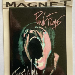 Pink Floyd &quot;The Wall&quot; Magnet #2 Rare & Still Attached to Original Packaging an Officially Licensed Product from the 1990&#39;s Free Shipping !!!