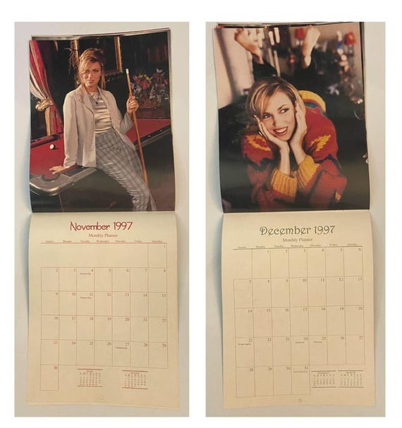 Very Rare/hard to Find 1997 Debbie Gibson 12 Month Calendar an