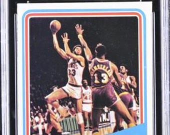 1972-73 Topps Kareem Abdul-Jabbar '71-72 NBA 1st Team All-Star #163 Sports Card Graded CGC 8 Near Mint/Mint Free Shipping !!!