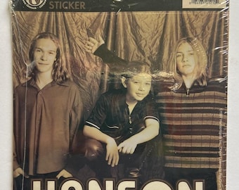 Hard to Find Rare Hanson Sticker #2 Officially Licensed and Still in Original Packaging from 1997........Free Shipping !!!