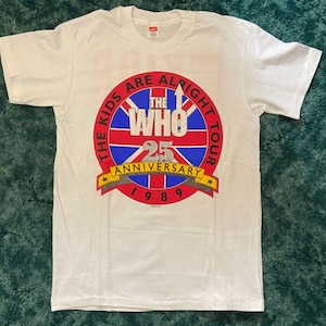 The Who 1989 T Shirts - Etsy
