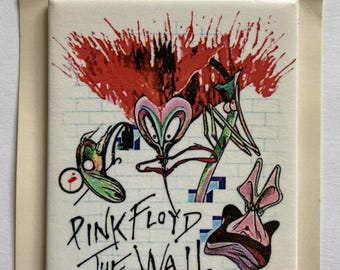 ピンク フロイド/ザ ウォール 1979年 激レア BIGサイズ プロモポスター PINK FLOYD Promo Sticker * the Wall * 7