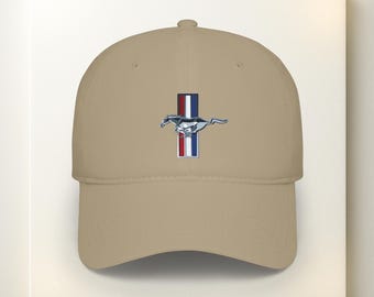 Gorra Ford Mustang: gorra de béisbol clásica con el logo de carreras, regalo para amantes de los autos