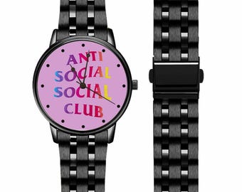 Anti Social Social Club Rainbow Unisex Watches