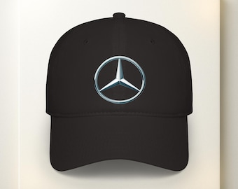 Gorra de béisbol Mercedes-Benz: gorra clásica con el logotipo de un coche de lujo