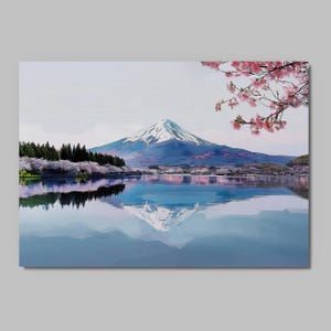 Japanese Postcard – Mount Fuji | Made In Japan | Scenic Art Card for Gifting, Journals & Decor