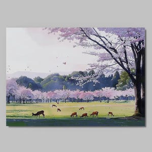 Japanese Postcard – Nara Park | Made In Japan | Scenic Art Card for Gifting, Journals & Decor