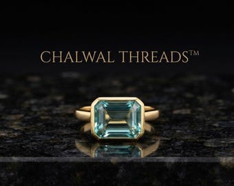 14K Yellow Gold Vermeil Cee Stud Earrings