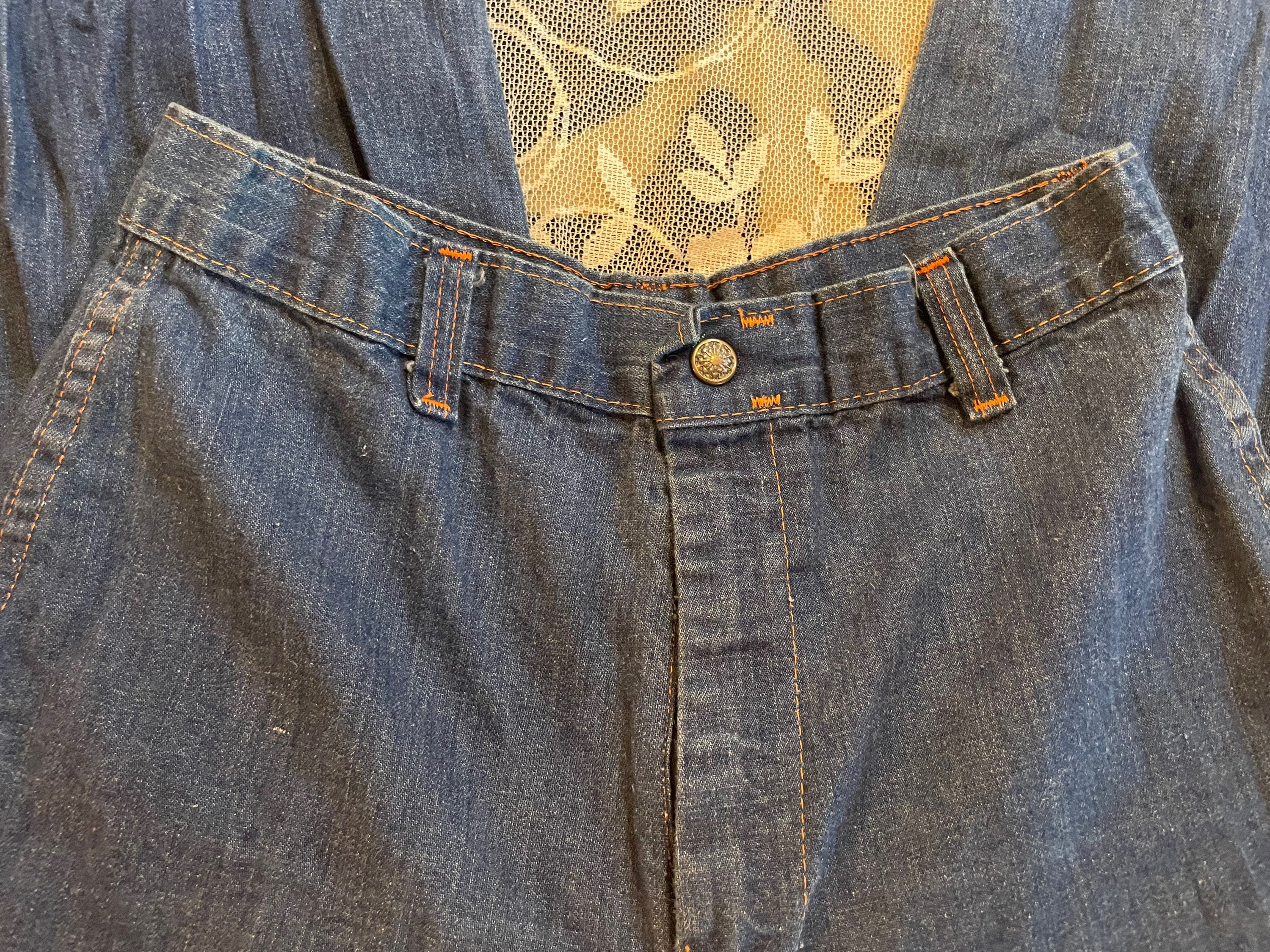 Vintage 70s Montgomery Ward Jeans With Star Pockets! - Etsy Vintage 70s Montgomery Ward Jeans With Star Pockets! - Etsy