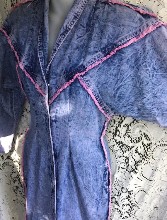 thin denim dress
