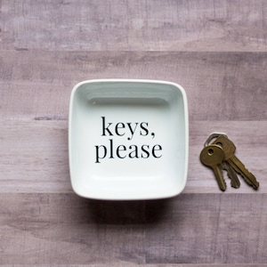 Keys. Please Key Dish