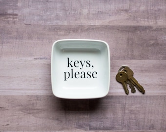 Keys. Please Key Dish