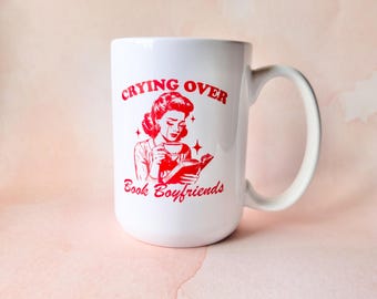 Mug, Book Lover Gift, Just a Girl Who Loves Books, 15 oz Mug