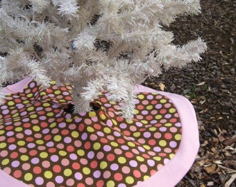 Pastel Polka Dot 28" Tree Skirt