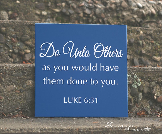 Do Unto Others Quote Do Unto Others Sign Wood Sign Custom Sign Positive Quote | Etsy Ireland