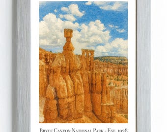Bryce Canyon Nationalpark Kunstdruck