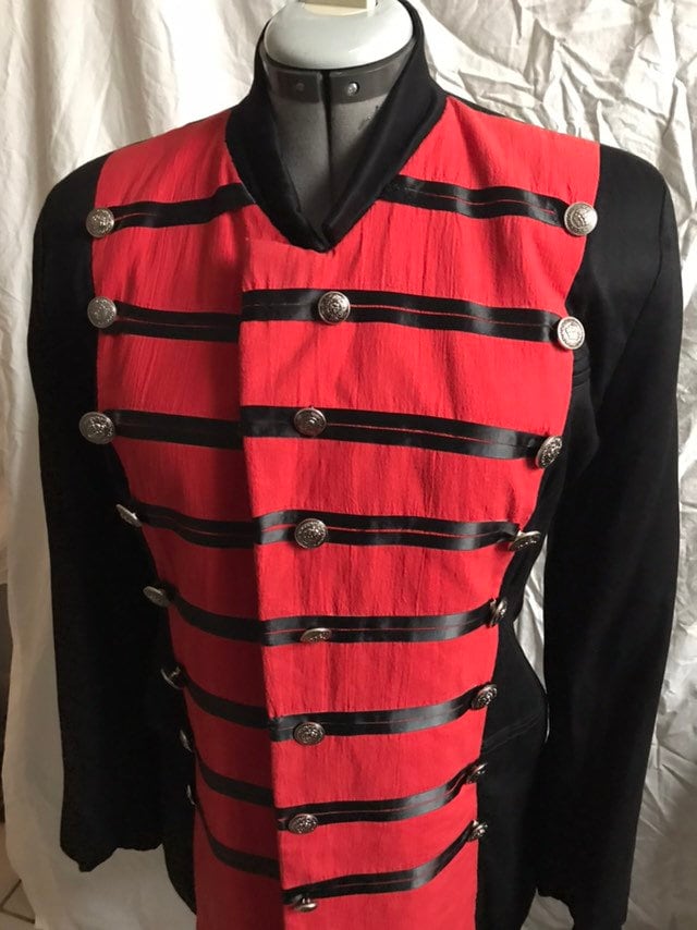 Michael jackson 2024 red blazer