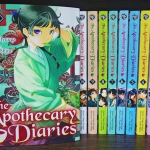 The Apothecary Diaries Light Novel Book  (Volume 1-14) English Version by Natsu Hyuuga and Touko Shino Free Shipping