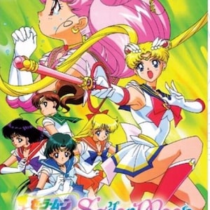 Sailor Moon Complete Series Collection Box Set Anime DVD (1-239 Episodes + 7 Movies)