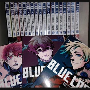 Blue Lock Comic Manga 34 Volume Loose Set Separate English Version by Yusuke Nomura
