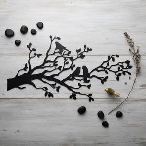 Perchero de rama de árbol, gancho de pared de metal con forma de pájaro, gancho de metal con forma de árbol, gancho decorativo con forma de pájaro, gancho rústico con forma de árbol, gancho de rama de árbol, perchero decorativo imagen 10