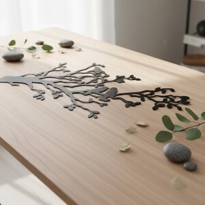 Perchero de rama de árbol, gancho de pared de metal con forma de pájaro, gancho de metal con forma de árbol, gancho decorativo con forma de pájaro, gancho rústico con forma de árbol, gancho de rama de árbol, perchero decorativo imagen 7