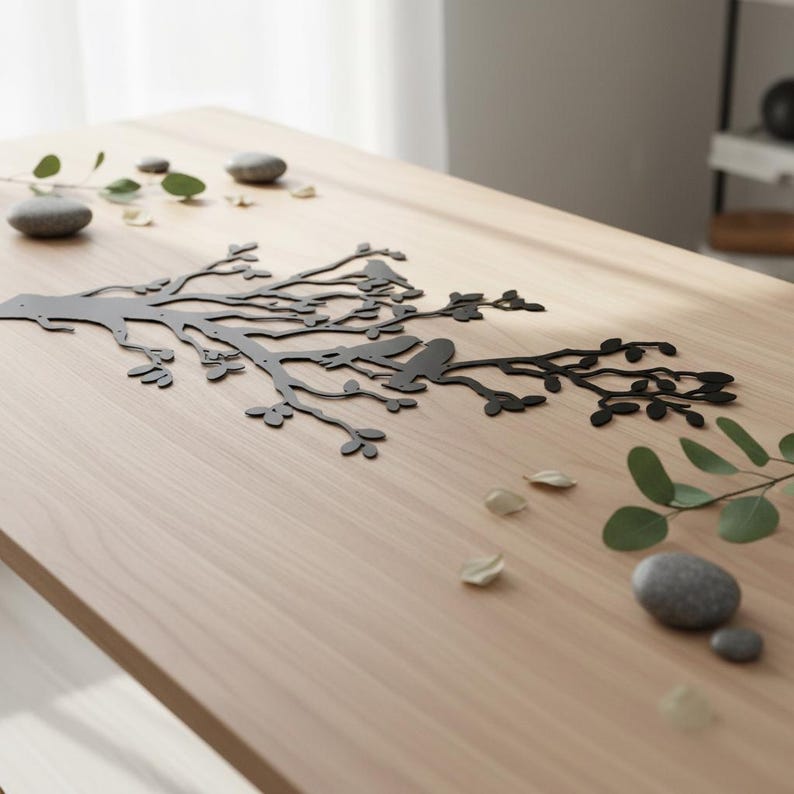 Perchero de rama de árbol, gancho de pared de metal con forma de pájaro, gancho de metal con forma de árbol, gancho decorativo con forma de pájaro, gancho rústico con forma de árbol, gancho de rama de árbol, perchero decorativo imagen 7