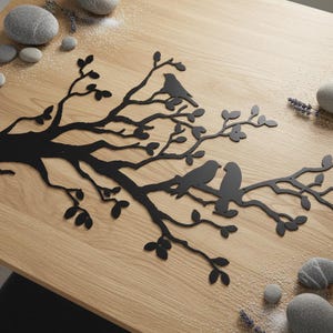 Perchero de rama de árbol, gancho de pared de metal con forma de pájaro, gancho de metal con forma de árbol, gancho decorativo con forma de pájaro, gancho rústico con forma de árbol, gancho de rama de árbol, perchero decorativo imagen 3