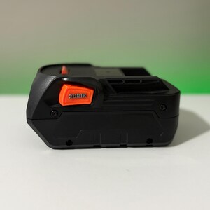 AEG/RIDGID Battery Button | Custom Tool Label | 18V | Embossed Name or Initials image 1