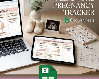 Schwangerschaft Tracker Google Sheets | All-in-One Schwangerschaftsplaner, Wachstumsplaner, Schwangerschaftsplaner, Schwangerschaftsplaner, Schwangerschaftsplaner, Schwangerschaftsplaner, Schwangerschaftskalender